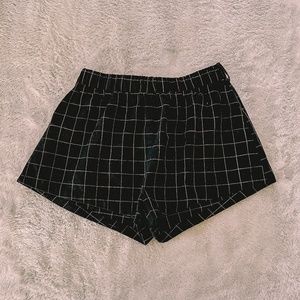 Window Pane Pattern Cotton Boxers